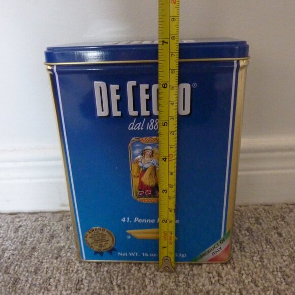 DE CECCO dal 1887, 41. Penne Rigate pasta, collector's tin (empty) - Picture 6 of 10